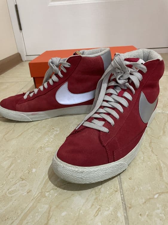 Кроссовки Nike красного цвета 45-го размера — 3