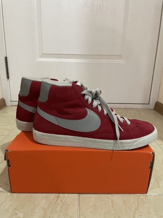 Кроссовки Nike красного цвета 45-го размера — 5