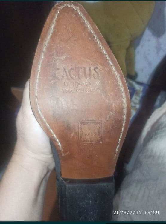 Продам ковбойские сапоги фирмы кактус — 2