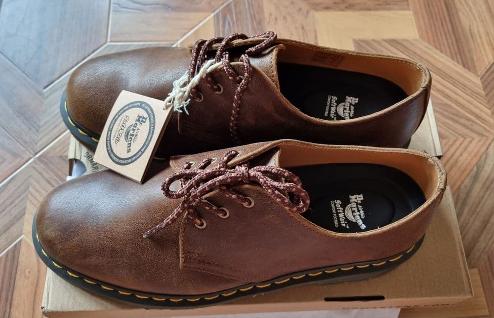 Туфли Dr. Martens в коричневом цвете — 1