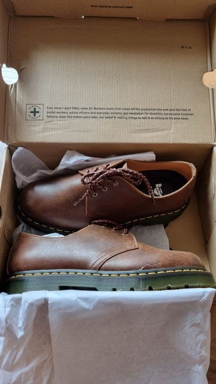 Туфли Dr. Martens в коричневом цвете — 2