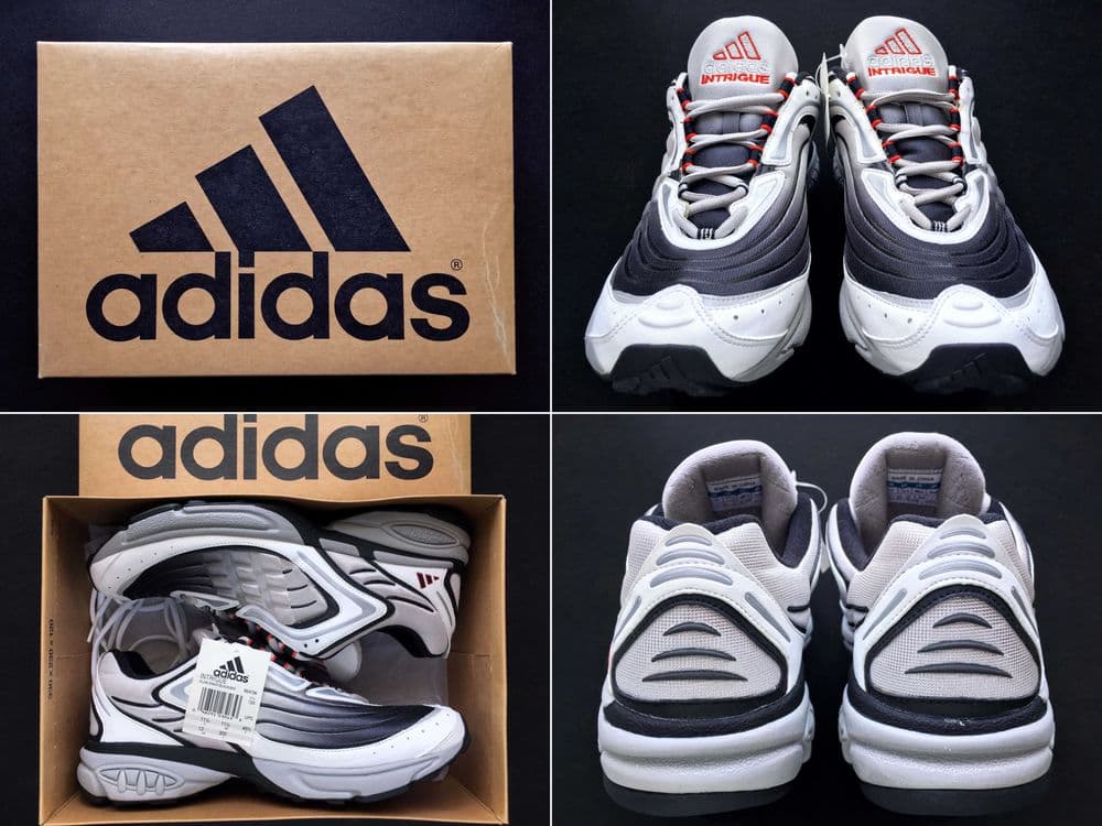 VINTAGE 2000 ADIDAS® INTRIGUE™ TORSION® Runners — 12 US/46⅔ FR (30.0) — 1