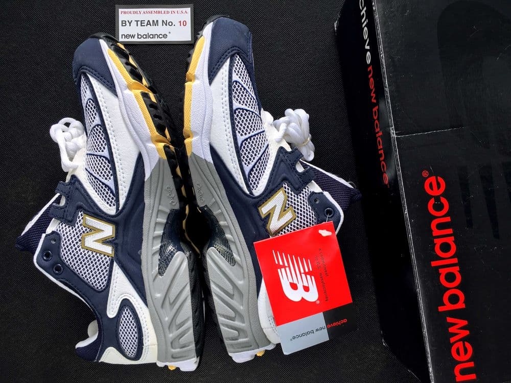 VINTAGE 2001 Made in U.S.A. New Balance® 765 Runners — 10/8 B (26.5) — 1