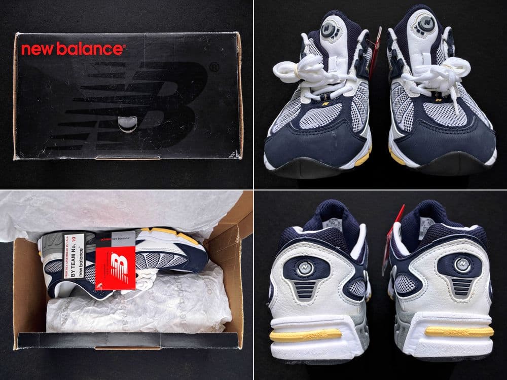 VINTAGE 2001 Made in U.S.A. New Balance® 765 Runners — 10/8 B (26.5) — 2