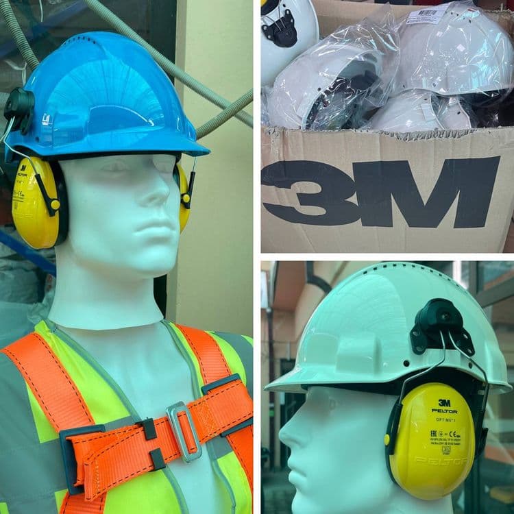 Каска защитная 3M™ Peltor™ G3000 белая/3M BARET — 3