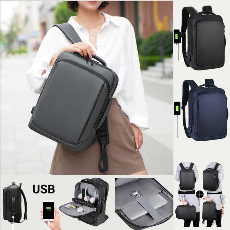 Universal sumka-ryukzak USB - PORT. Рюкзак - сумка для ноутбука. — 2