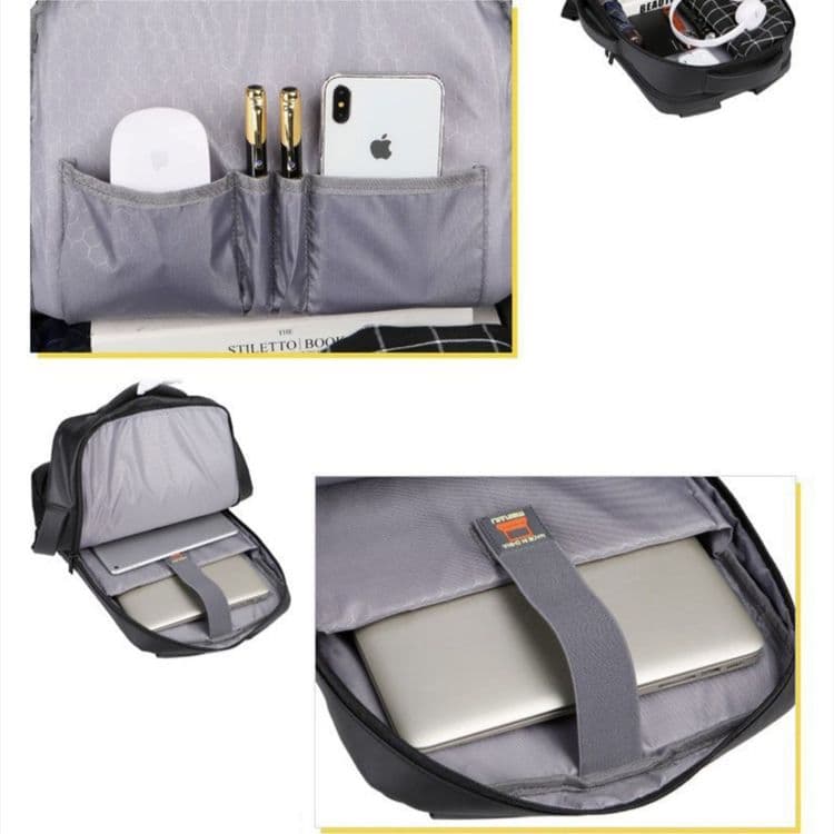 Universal sumka-ryukzak USB - PORT. Рюкзак - сумка для ноутбука. — 6