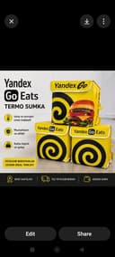 Yandex termo sumka