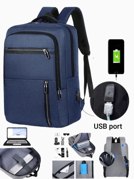 Сумка - рюкзак для ноутбука USB port. Sumka - Ryukzak Noutbuk uchun. — 2