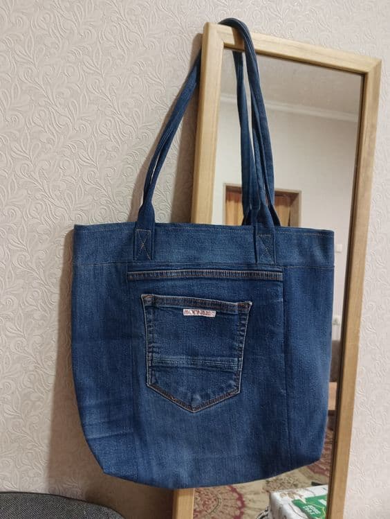 Продам джинсовые шопперы — 10