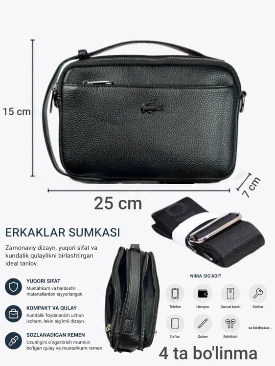 Barsetka erkaklar sumkasi. Барсетка сумка — 2