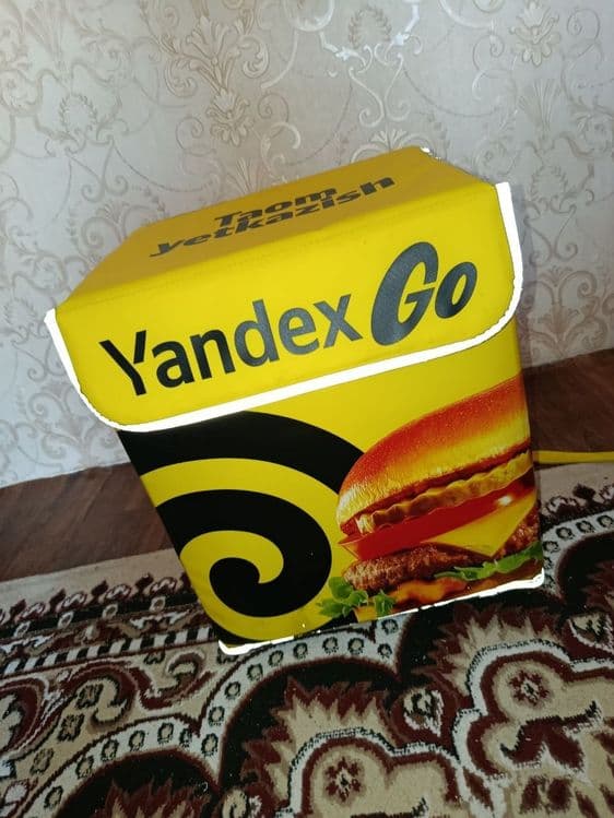 Termo sumka yandex go
