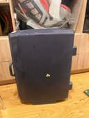 Большой чемодан samsonite с твердым корпусом