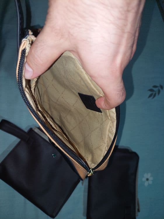 Bvlgari original erkaklar qo'l sumkasi — 8