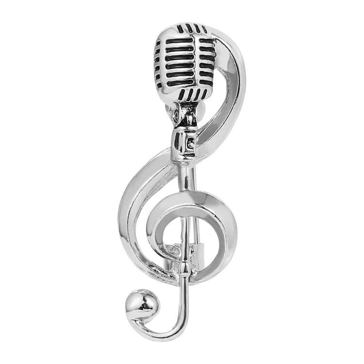 Brosh znachok muzikalniy klyuch — 3