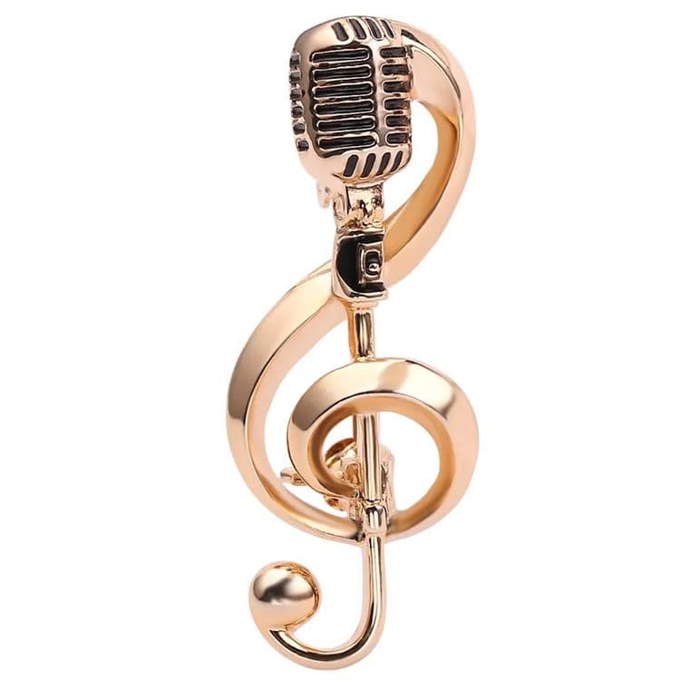 Brosh znachok muzikalniy klyuch — 4
