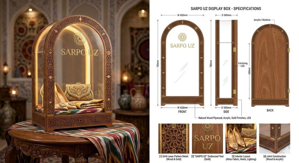 Sovg'a-sarpo qutilari yasaymiz | Samarqand — 2
