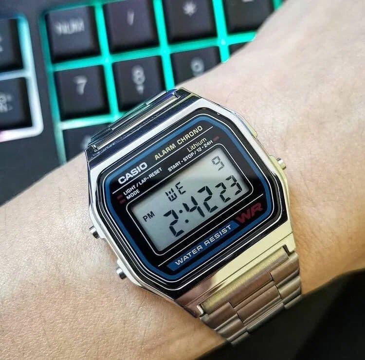 АКЦИЯ CASIO A158WA Old Money soat klassika Часы Касио Классика — 4