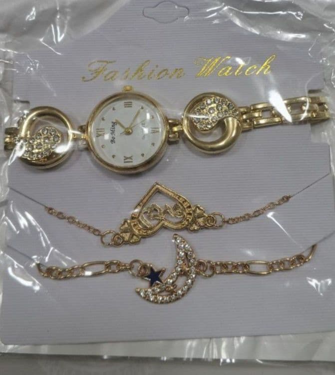 Позолоченные часы Fashion Watch — 3