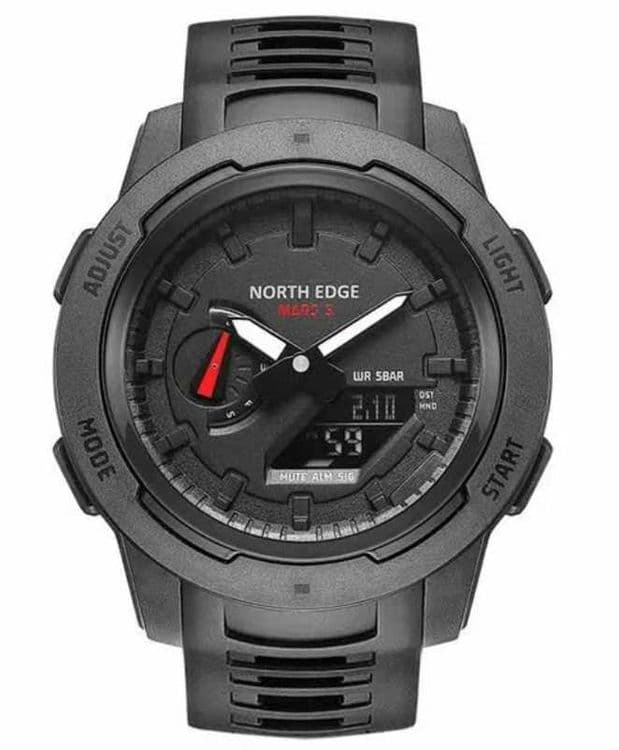 Мужские наручные часы North Edge Mara 3 карбоновые водонепроницвемые — 2