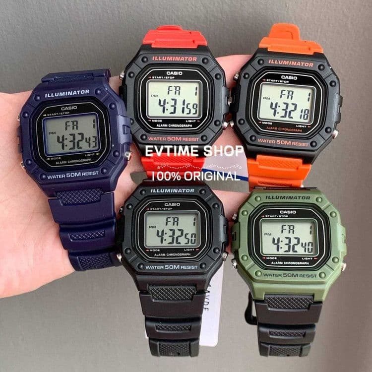 CASIO W-218H Оригинал! Водозащита 100% — 3