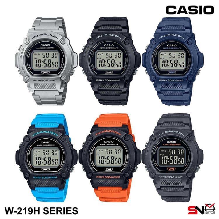 CASIO W-218H Оригинал! Водозащита 100% — 4