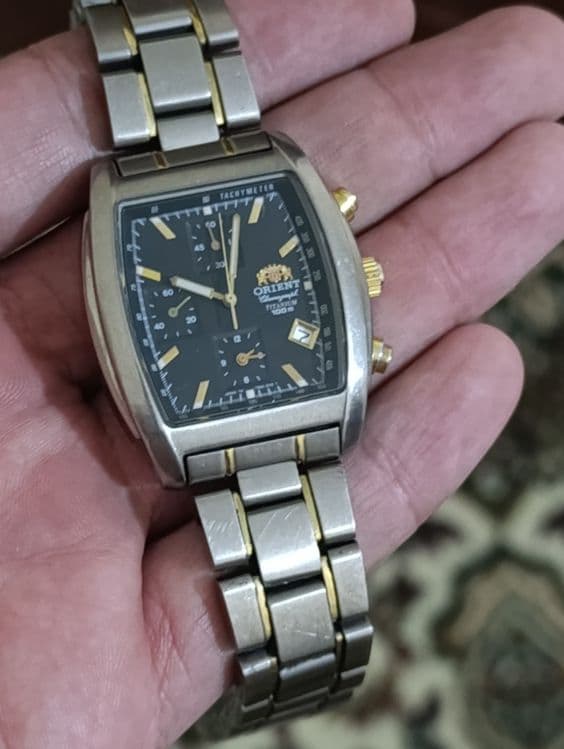 Orient Титаниум Хронограф Соат сотилади — 8