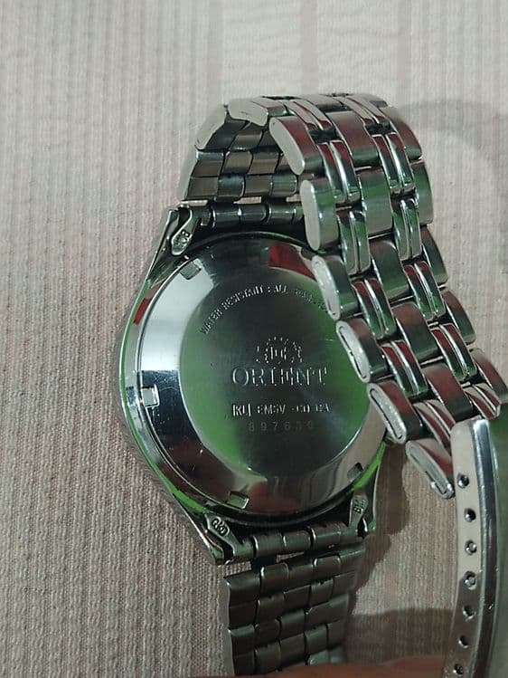 Час Ориент автоподзавод, винтажные (Orient Crystal) — 12