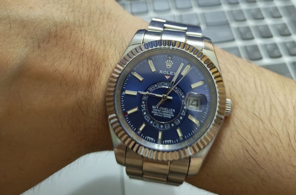 Rolex Sky-Dweller Blue — 3