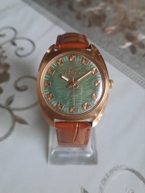 Позолоченные часы Полёт-Ау10 — 1