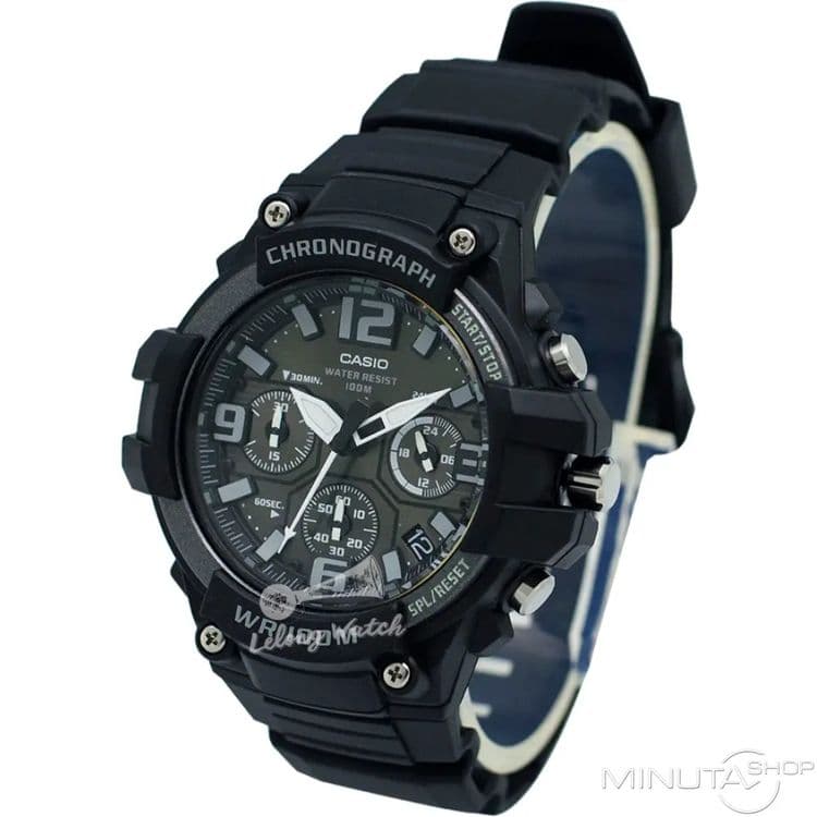 CASIO MCW100H    часы хронограф WR100M — 4
