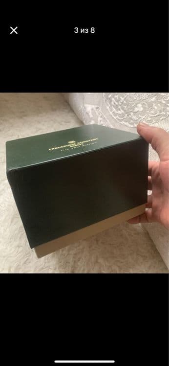 Коробка Frederique Constant от часов пустая. — 6