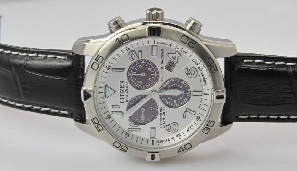 Часы Citizen Perpetual Calendar Chronograph Eco-Drive BL5470-14A — 5