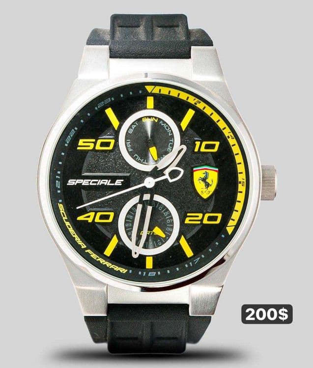 Часы Scuderia Ferrari - сочетающая в себе спортивный дизайн — 2