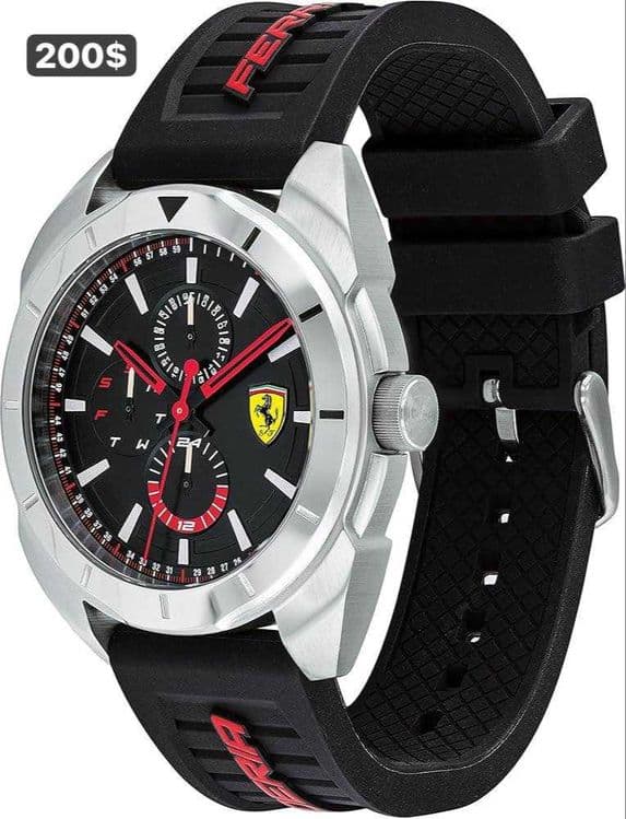 Часы Scuderia Ferrari - сочетающая в себе спортивный дизайн — 3