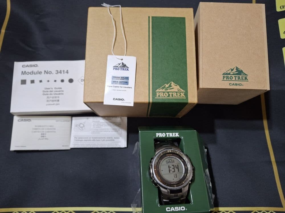 Элитные ручные часы CASIO PRV-3000T — 1