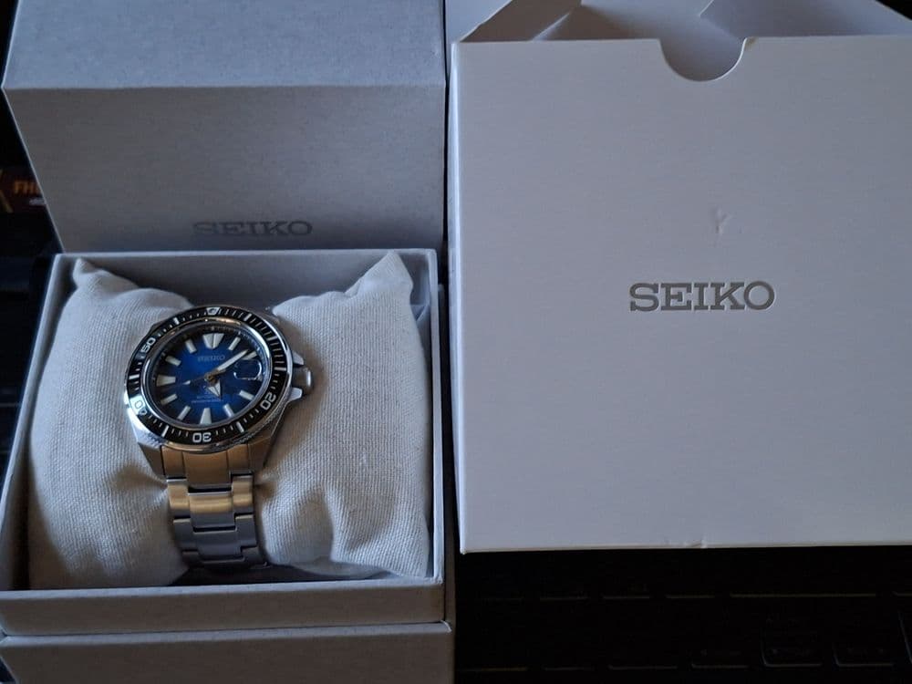 Часы Seiko Prospex Blue "Manta Ray" — 6