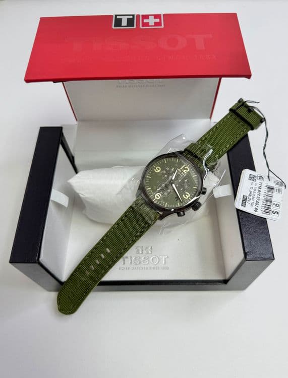 Оригинальные Tissot Chrono XL новые часы с хронографом Швейцария. — 3