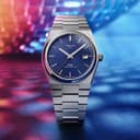 Tissot PRX Powermatic 80 | Синий, узор «Clous de Paris» | Оригинал