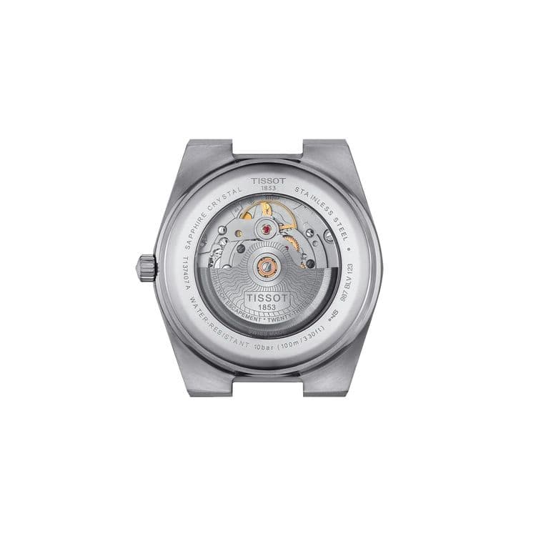 Tissot PRX Powermatic 80 | Синий, узор «Clous de Paris» | Оригинал — 5
