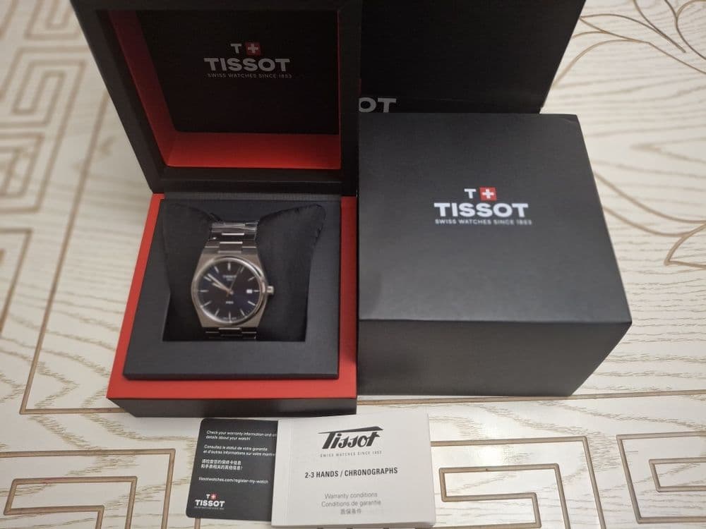 Tissot PRX Powermatic 80-Orginal Shevtsariya soati (Yangi,Quti bilan) — 5