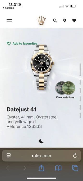 Rolex Datejust 41 Two-Tone Yellow Gold — 4
