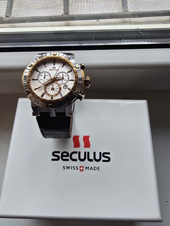 Продам Швейцарские оригинальные мужские часы Seculus — 2