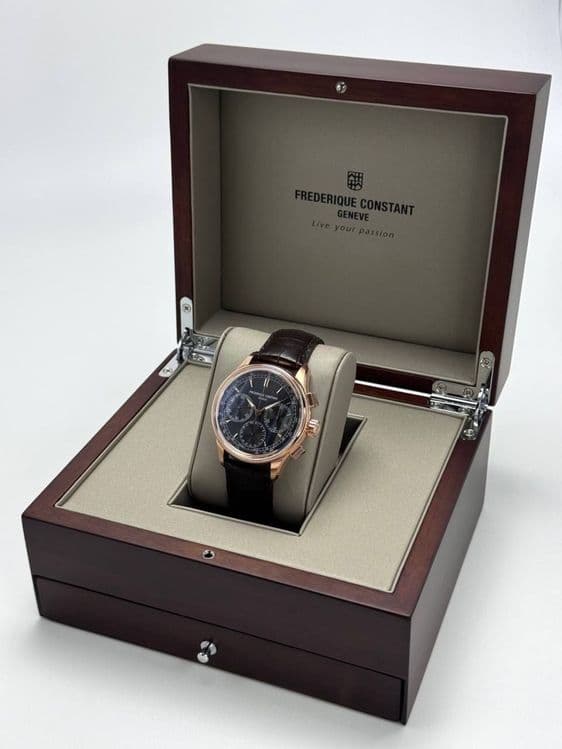 Швейцарские часы Frederique Constant, механический хронограф. — 7