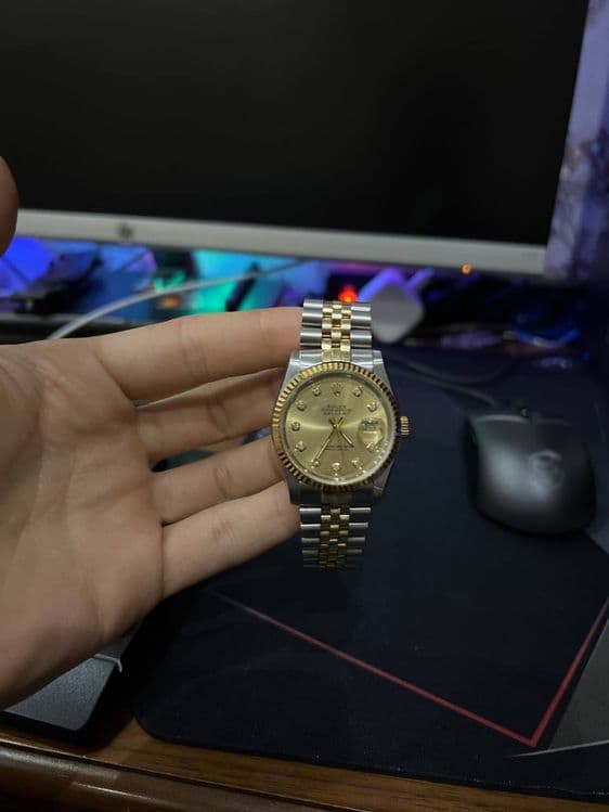 Rolex dejust 18k b455 proba 
2013 yili — 3