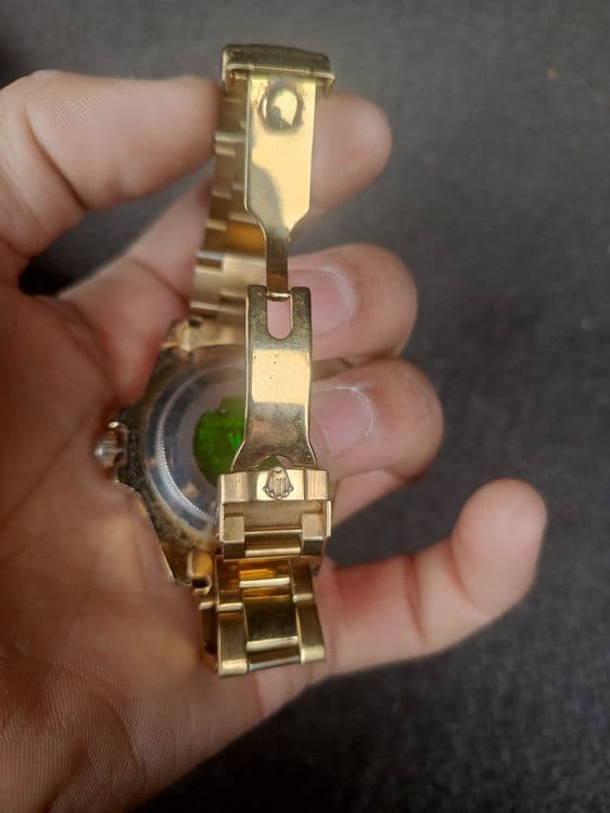 Brenddagi Rolex arginal qoʻl soati holati oʻta goʻzal holatda — 6