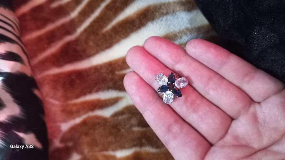 Серебрянное колечко с камнем Феруза  проба 925 — 2