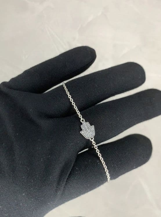 Kumush braslet 925 серебряный Браслет подарок на 8 марта — 6
