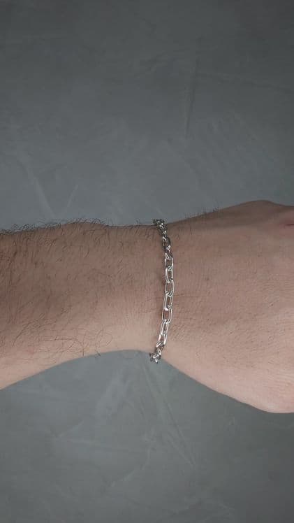 Braslet  kumush 925 серебряный Браслет подарок праздник ювелир — 9