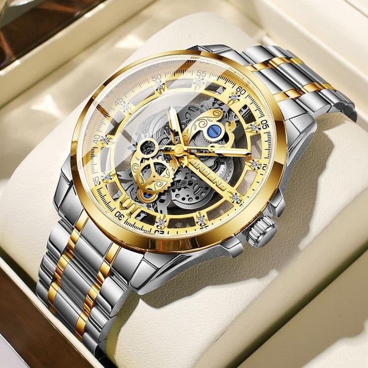 BINBOND lux часы мужские оригинальные ROLEX CASIO CARTIER TISSOT — 2